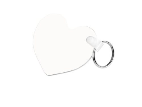 Hartvormige Sublimatie Sleutelhanger